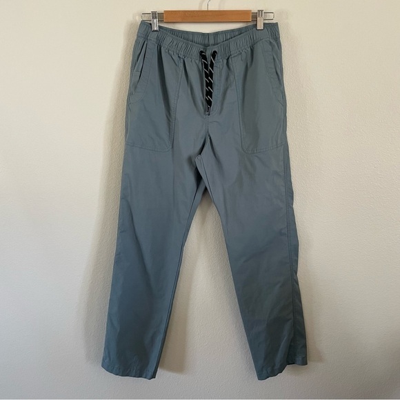 Alton Clothing Co. Casual Pant Green Blue Size Medium Surf Skate - Picture 1 of 11